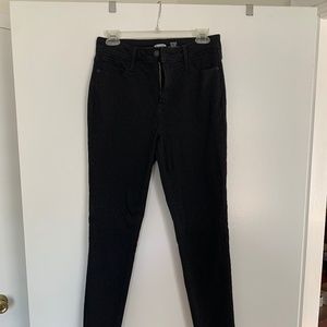 Black Rockstar Super Skinny High-Rise